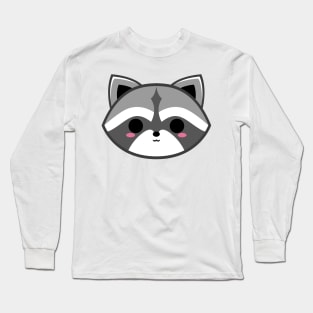 Cute Raccoon Long Sleeve T-Shirt